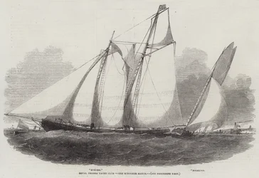 Royal Thames Yacht Club, o jogo de escuna